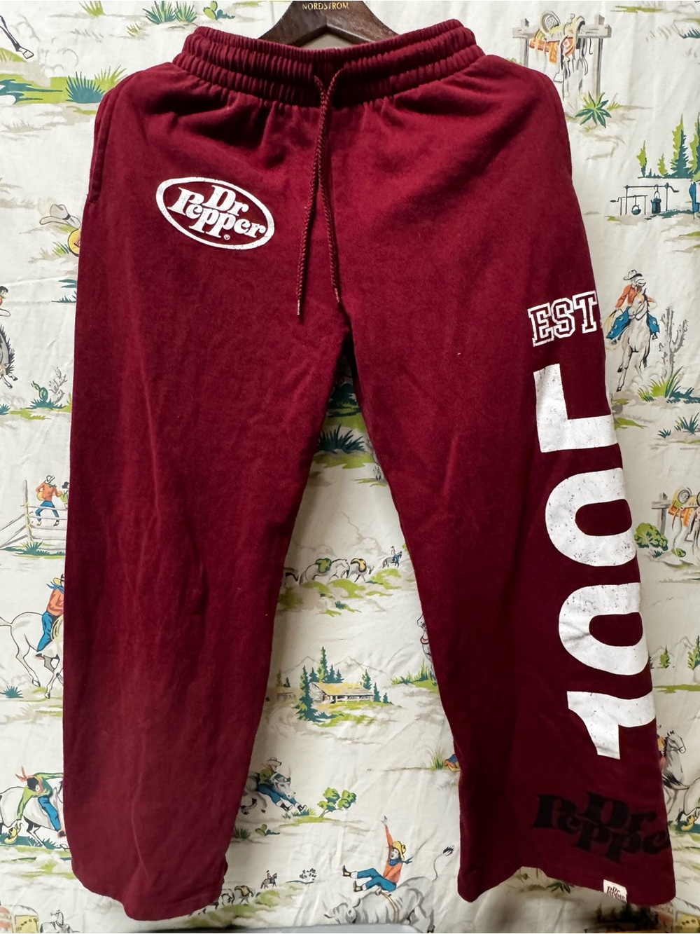Adult XS Dr Pepper Sweatpants